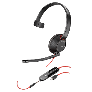 Plantronics 207587-01 Blackwire 5200 Series USB Headset