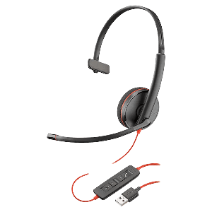 Plantronics Blackwire C3210 209744-101 USB Headset