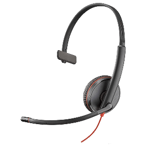 Plantronics Blackwire C3215 209746-22 Over The Head Headset 