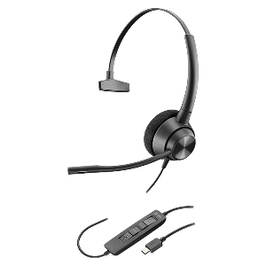 Plantronics ENCOREPRO 310 214569-01 USB C Type Customer Service Headsets 