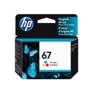 HP 67 3YM55AN#140  Tri-color Original Ink Cartridge