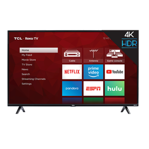 TCL 50S425 50” Class 4-Series 4K UltraHD HDR Roku Smart LED TV