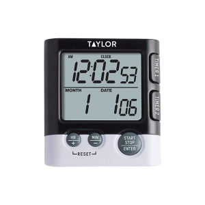 Taylor 5828 Dual Event Digital Timer And Clock