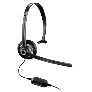 Plantronics M214C 69056-11 Monaural Wired Headset
