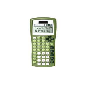 Texas Instruments 30XIIS/TBL/1L1/BC Scientific Calculator, Lime Green