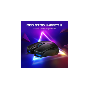 ASUS 90MP01E0-B0UA00 ROG Strix Impact II Ambidextrous Gaming Mouse