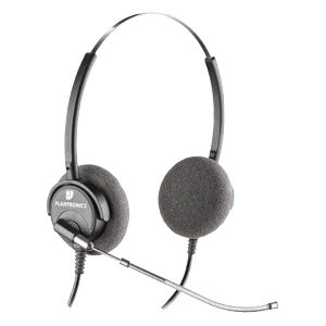 Plantronics SMH178311 Dual Input 91783-11 Noise Cancelling Microphone Headset