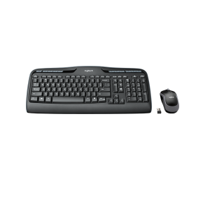Logitech MK320 920-002836 2.4 GHz Wireless Keyboard and Mouse - Black