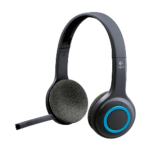 Logitech H600 981-000341 Stereo Wireless Headset, Blue