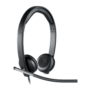 Logitech H650e 981-000518 Over-the-head USB Stereo Wired Headset