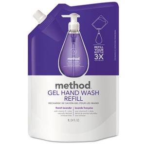 Method MTH00654 Gel Hand Wash Refill French Lavender 34 oz Pouch