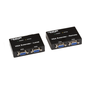 Black Box AC555A-R2 2-Port Local 2-Port Remote VGA Extender Kit