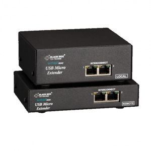 Black Box ACU4201A 164ft Dual VGA USB Dual Access CATx KVM Extender