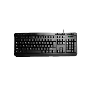 Adesso AKB-132UB Spill-Resistant Multimedia Desktop Keyboard 