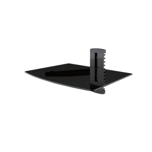 Stanley AS-100 Single Glass Wall Mount Shelf