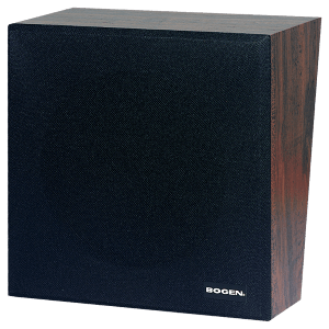 Bogen ASWB1 8" 1W Amplified Speaker in Wall Baffle
