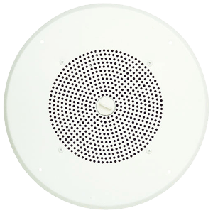 Bogen ASWG1DK 8" 1W Amplified Ceiling Speaker, White