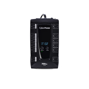 CyberPower AVRG750LCD Intelligent LCD UPS, 750VA/450W, 12 Outlets