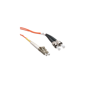 Axiom AXG92633 LC/ST Multimode Duplex OM1 62.5/125 Fiber Optic Cable 3m