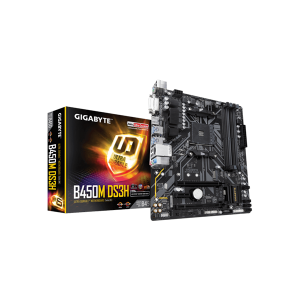 Gigabyte Ultra Durable B450M DS3H Socket AM4 Motherboard