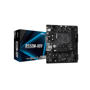 Asrock B550M-HDV Socket AM4 AMD DDR4 SATA3 Micro ATX Motherboard