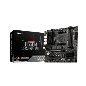 MSI PRO B550MPVDHWIFI 128GB Memory DDR4 SDRAM Socket AM4 AMD Desktop Motherboard