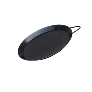 Brentwood BCM-24 9.5 Inch Carbon Steel Non Stick Round Comal Griddle