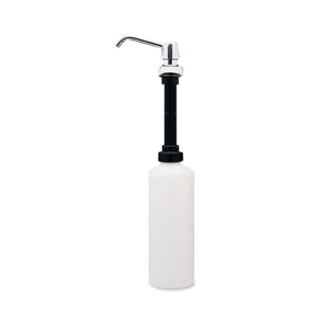 Bobrick BOB822 Contura Lavatory Mounted Soap Dispenser 34 oz Chrome Stainless Steel