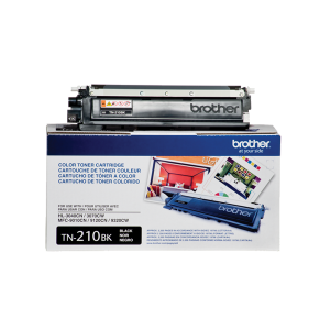 Brother International TN210BK Genuine Black Toner Cartridge