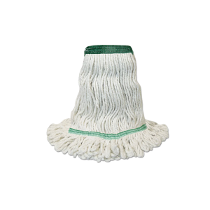 Boardwalk BWK502WHNB Mop Head Premium Standard Head CottonRayon Fiber Medium White