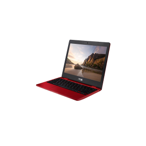 Asus Chromebook C223NA-DH02-RD 4 GB RAM 32 GB eMMC Storage Red1.6" HD Display Intel Dual-Core Celeron N3350 Processor