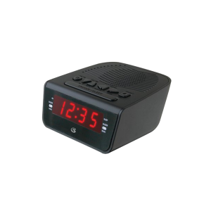GPX C224B LED Display Dual Alarm Clock Radio