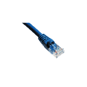 Axiom C5EMB-B6-AX Axiom 6FT CAT5E 350mhz Patch Cable Molded Boot Blue