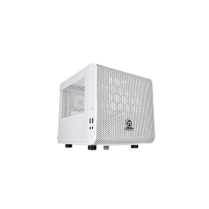 Thermaltake Core V1 Snow Edition CA-1B8-00S6WN-01 No Power Supply Mini ITX Cube Case