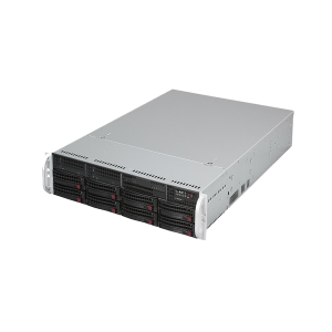 SUPERMICRO CSE-825TQ-R720LPB Black 2U Rackmount Server Case