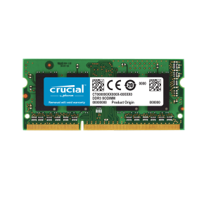 Crucial CT4G3S1339M 4GB DDR3L-1333 SODIMM Memory