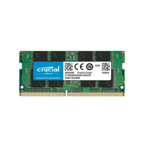 Crucial DDR4-2666 SODIMM CT4G4SFS8266 4GB 512Mx64 CL19 Notebook Memory