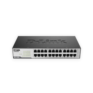 D-Link DES‑1024D 24-Port 10/100 Unmanaged Rackmount Switch