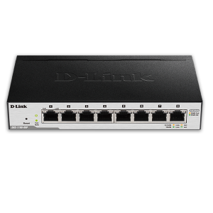 D-Link DGS-1100-08P DGS-1100 Series Smart Managed 8-Port Gigabit PoE Switch