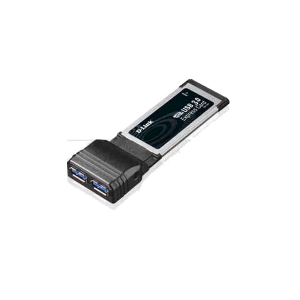 D-Link DUB-1320 2-Port USB 3.0 ExpressCard Notebook Adapter