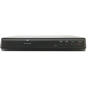 GPX D200B 2-Channel DVD Player with Remote Control