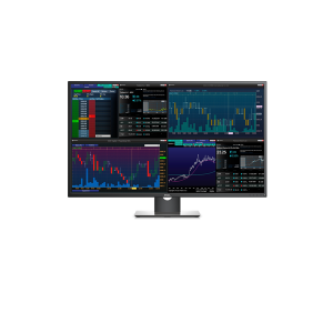 Dell P Series P4317Q 43" LED-Lit Multi Client Monitor,Black