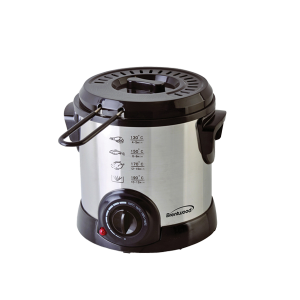 Brentwood DF-701 Electric Deep Fryer 1-Liter Stainless Steel