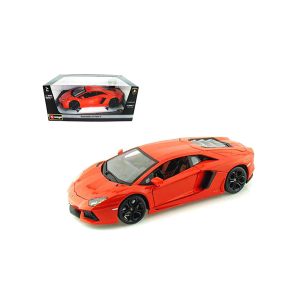 Bburago 11033or 2012 Lamborghini Aventador LP700-4 Orange 1/18 Model Car