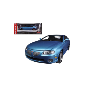 Autoworld AMM1025 2004 Pontiac GTO BlueLimited to 1250pc Worldwide 1/18 Model Car