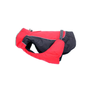 Doggie Design 65163 Alpine All-Weather Dog Coat Red and Black