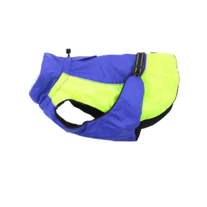 Doggie Design 65166 Alpine All-Weather Dog Coat Blue and Green