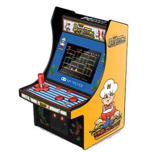 DreamGear DG-DGUNL-3203 6 Inch Retro Games Burgertime Micro Arcade