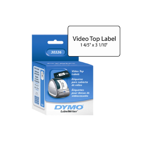 Dymo 30326 LabelWriter Video Spine Labels 1 4/5" x 3 1/10"