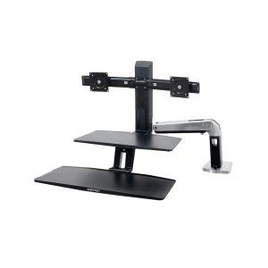 Ergotron 24-392-026 WorkFit-A Dual Monitor Stand